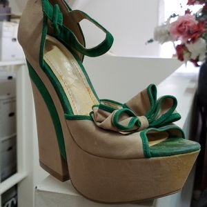 Used Single Wedge Shoe Heels